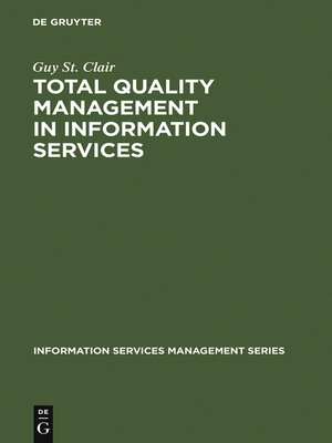 cover image of Total Quality Management in Information Services